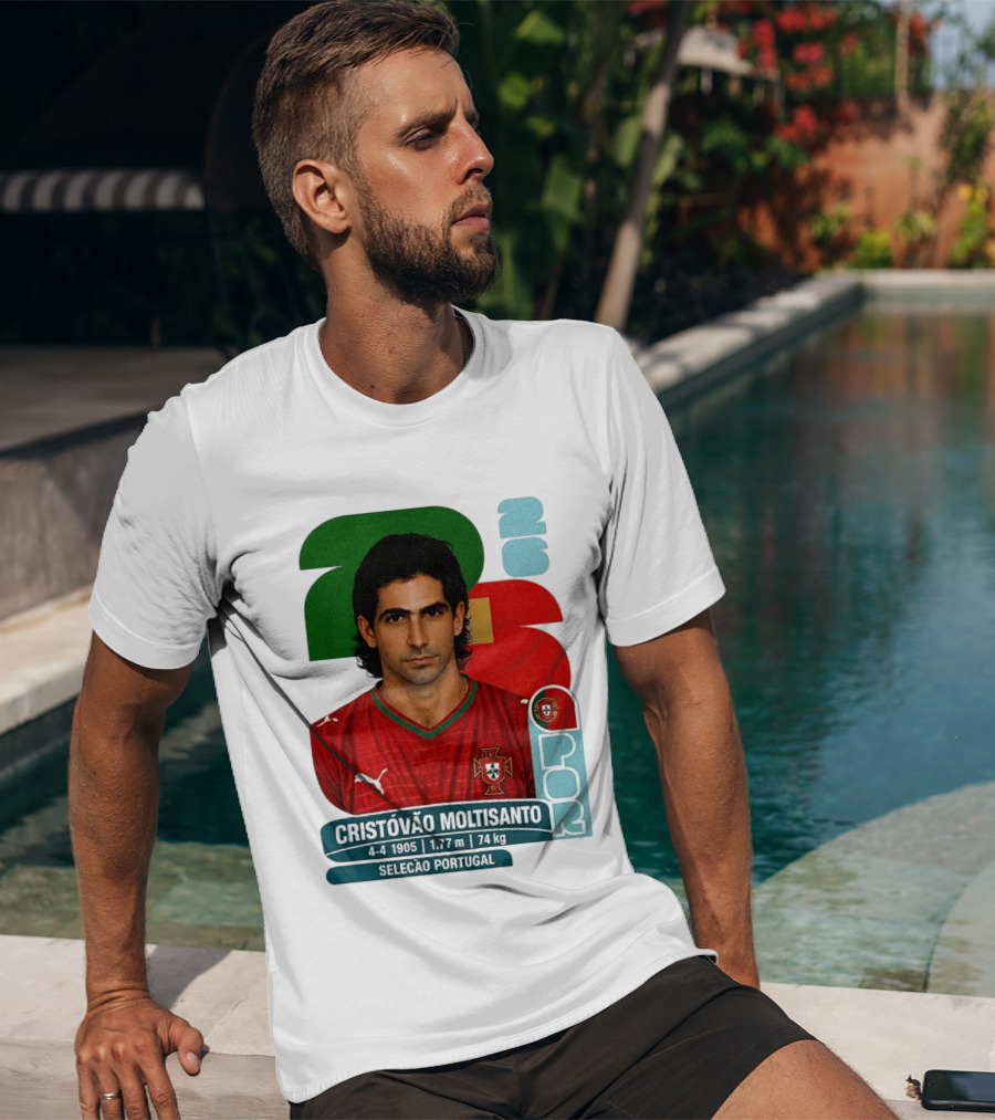 Cristóvão Moltisanto Seleção Portugal 2026 Soccer Card T-Shirt