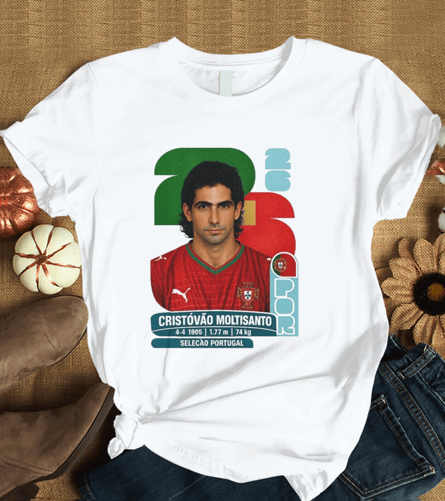 Cristóvão Moltisanto Seleção Portugal 2026 Soccer Card T-Shirt
