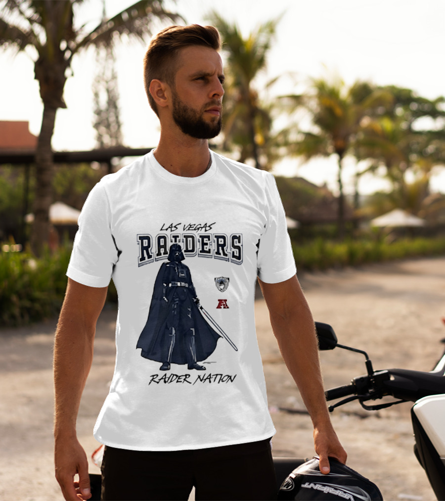 Las Vegas Raiders Raider Nation Darth Vader NFL T-Shirt