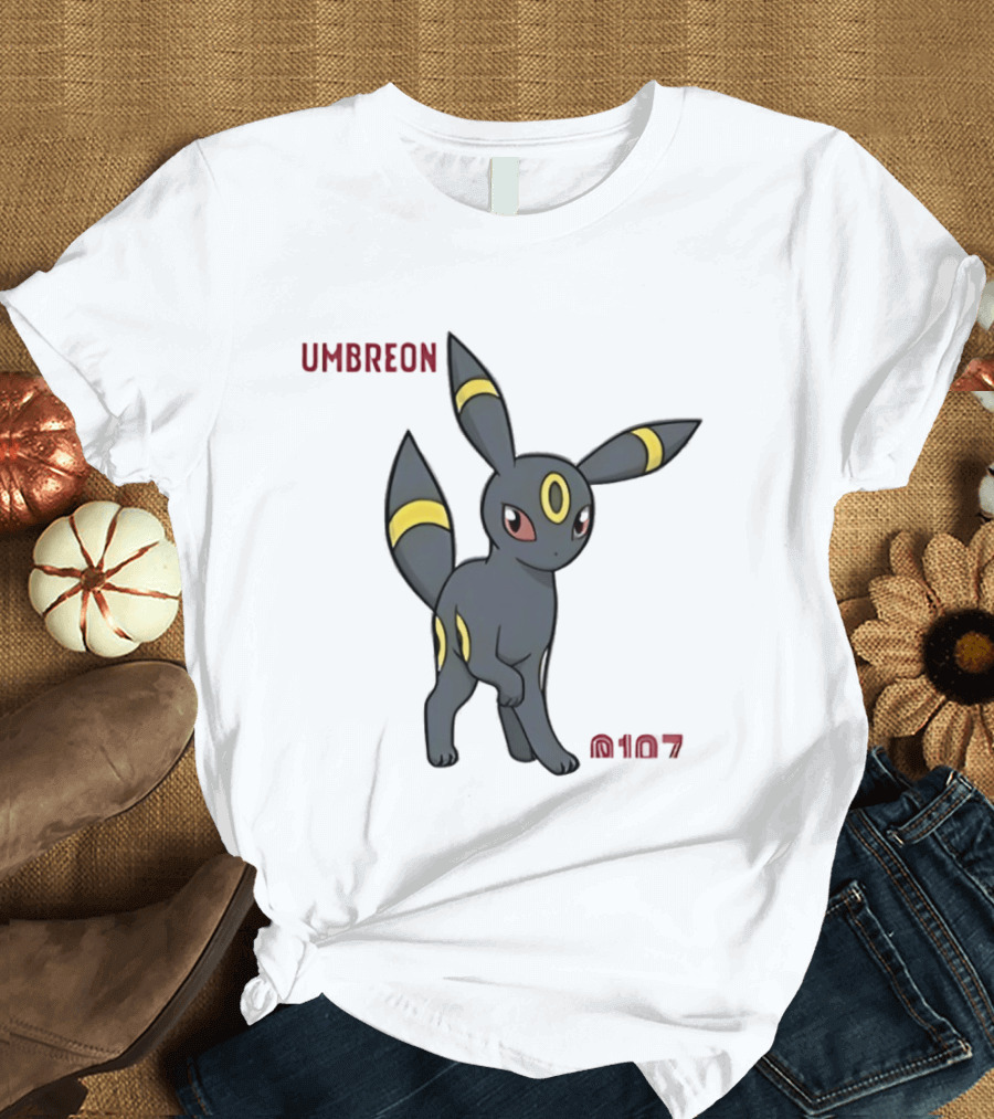 Umbreon Pokémon 0197 Eeveelution Fan Favorite T-Shirt