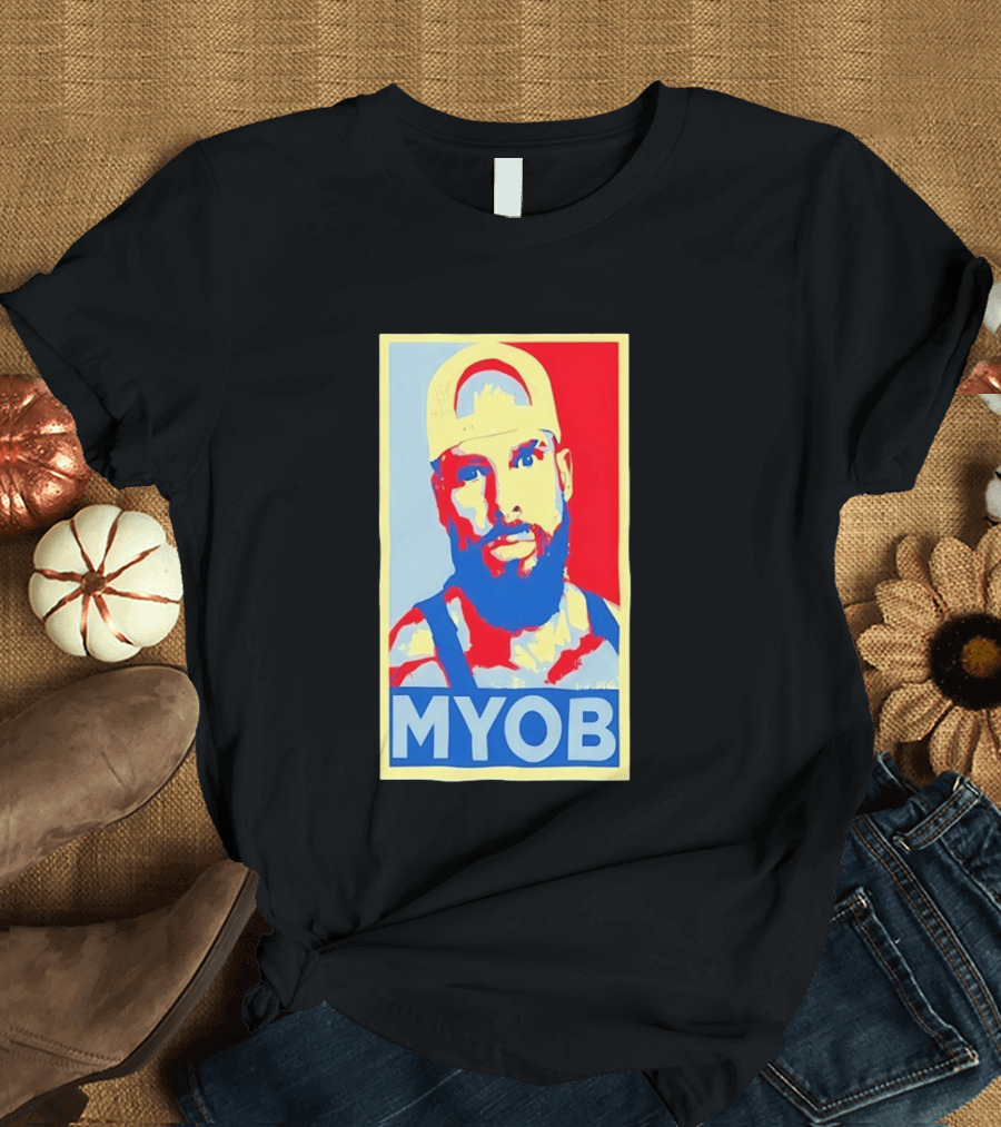 MYOB Bearded Man Hope Style Mind Your Own Business T-Shirt