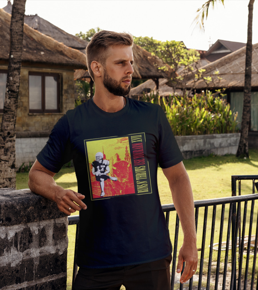 Buffalo Bills Josh Allen Runs N' Throws Use Your Arm XVII Football Buffalo T-Shirt