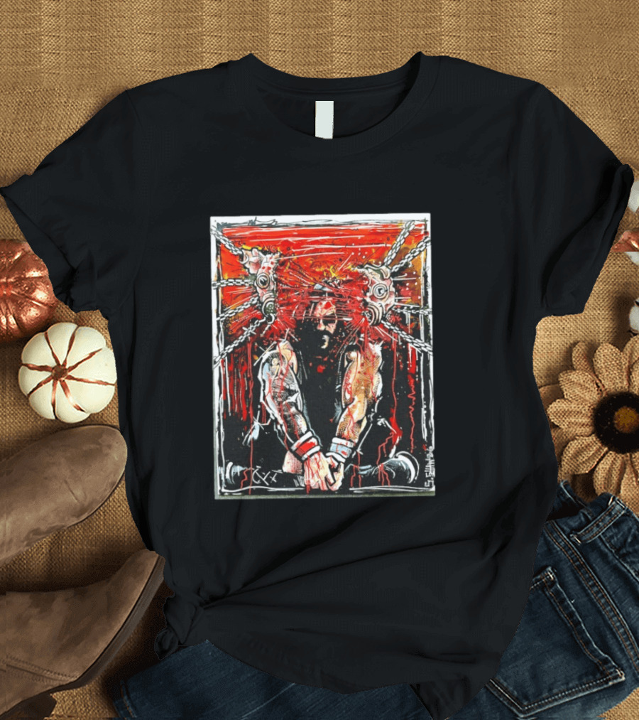 Joseph Sawyer Rebirth Sam Shaw Chains And Metal Transformation T-Shirt
