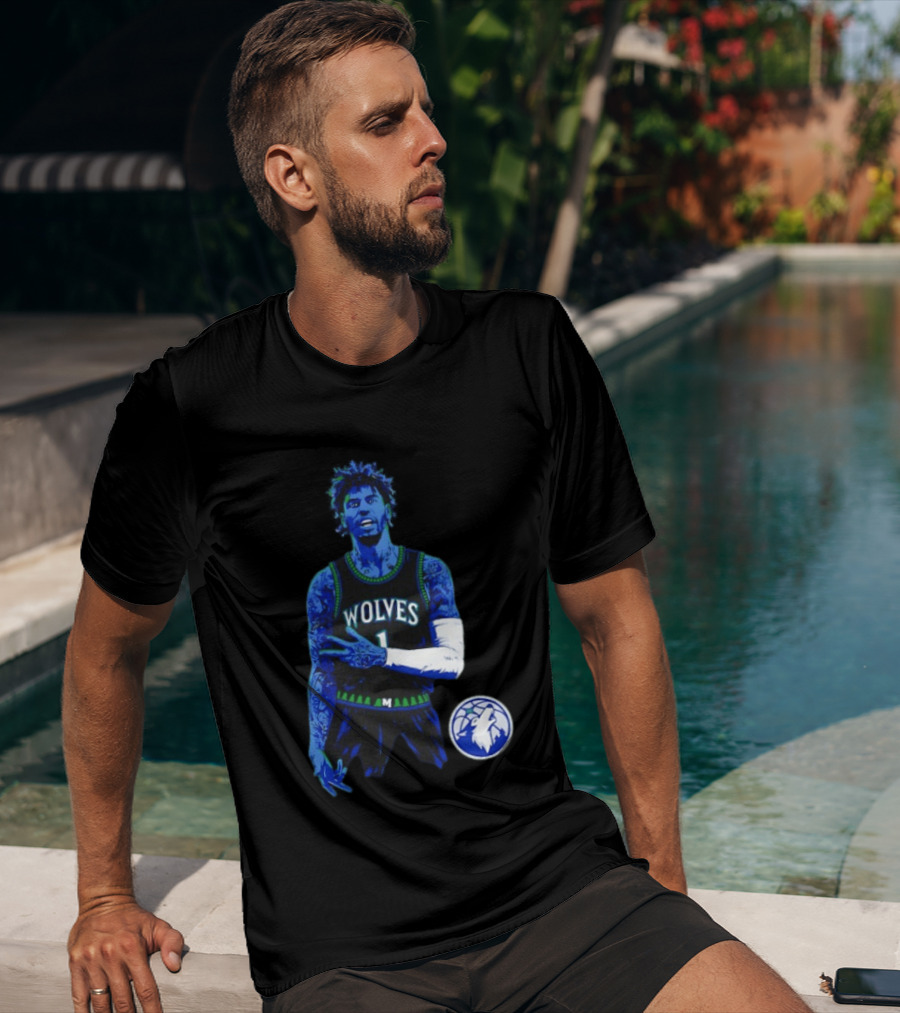 Wolves LaMelo Ball Number 1 Minnesota Timberwolves NBA Basketball T-Shirt