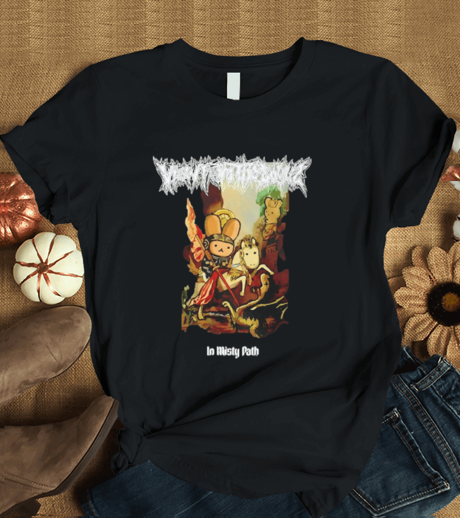 View From The Soul In Misty Path T-Shirt