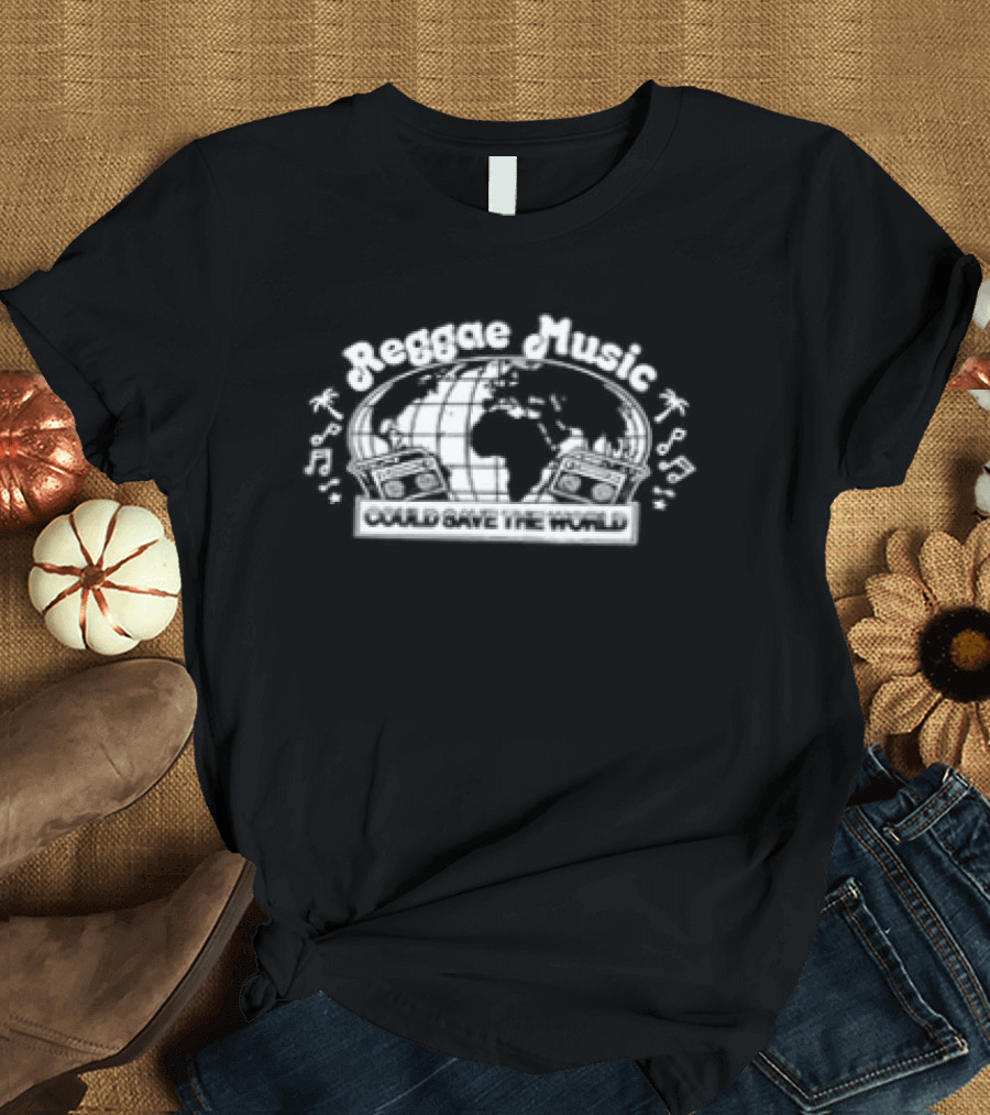 Reggae Music Could Save The World King Tubby Augustus Pablo Niney The Observer Two Sided T-Shirt