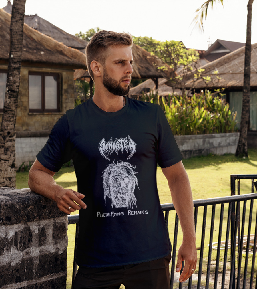 Sinister Putrefying Remains Life Is A Trial The Destiny Of Your Soul Cannibal Corpse T-Shirt