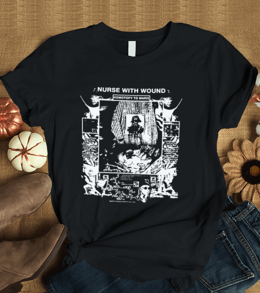 Nurse With Wound Homotopy To Marie Was By Franz Kamin Two Sided T-Shirt