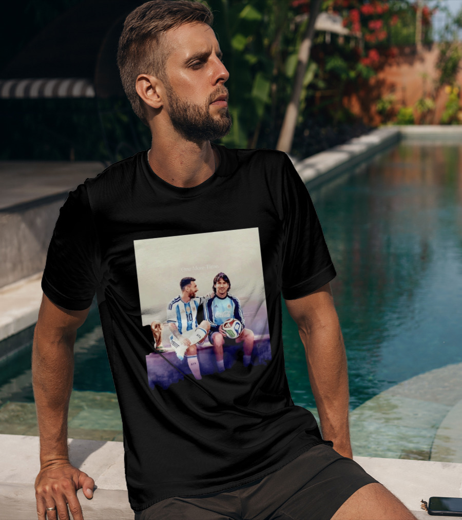 One More Time Lionel Messi World Cup Legacy T-Shirt