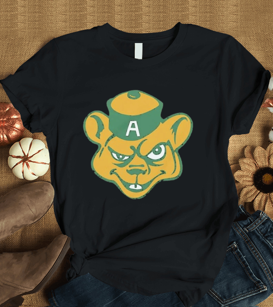 Angry Bear A Logo Vintage Cartoon T-Shirt