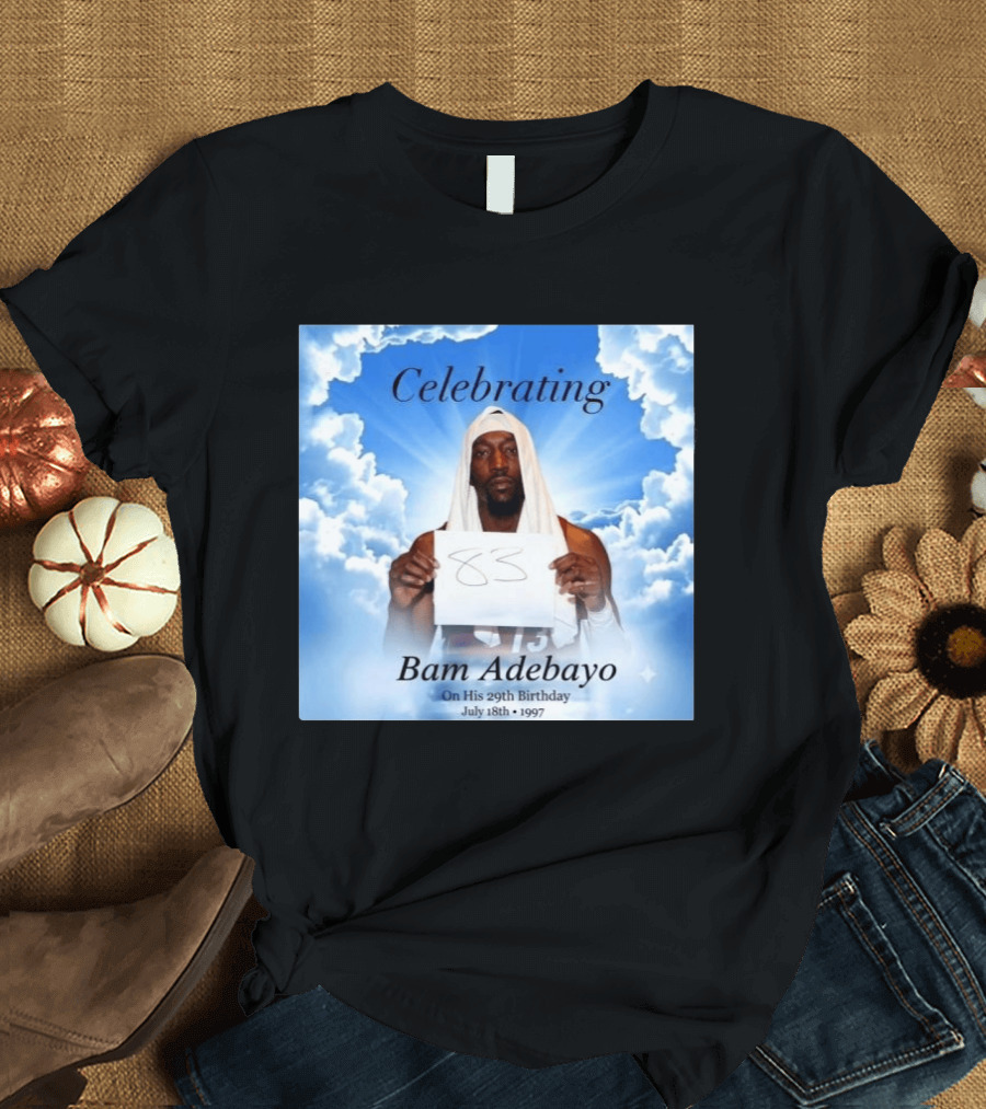 Celebrating Bam Adebayo 83 On His 29th Birthday July 18th 1997 T-Shirt