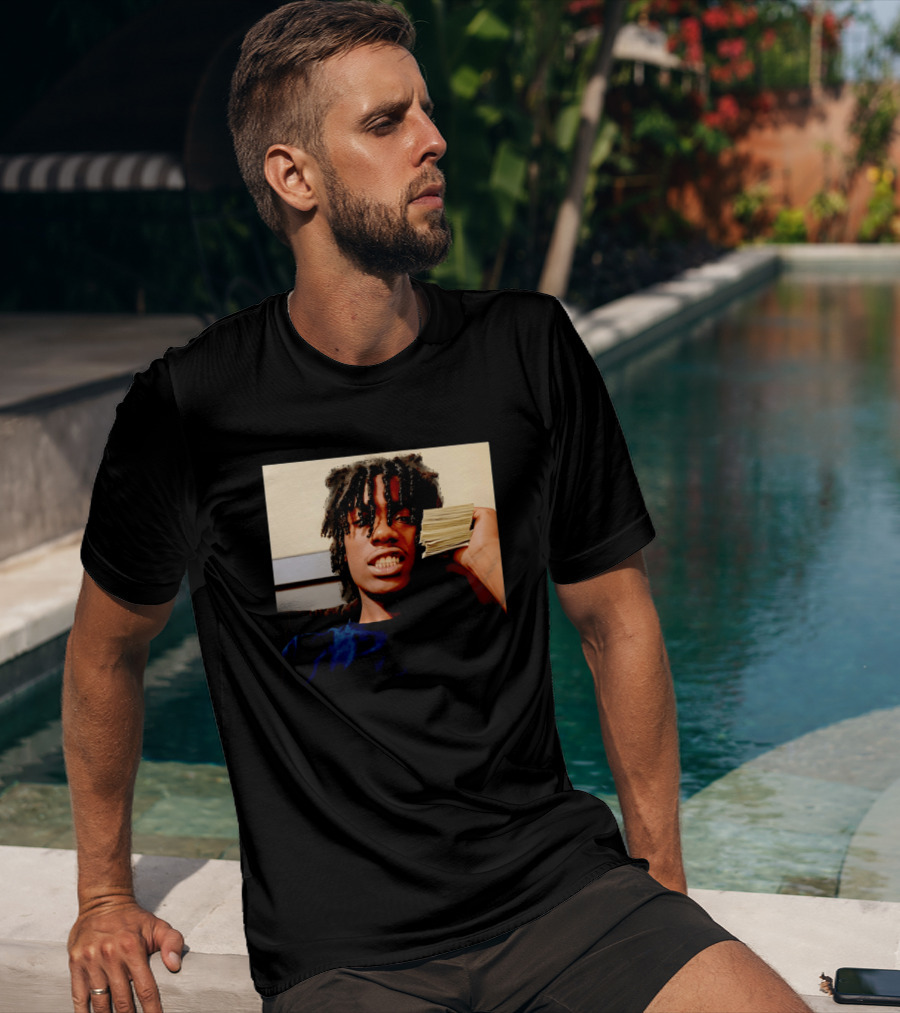 Lil Double 0 Rapper Hip Hop Money Stack Pose T-Shirt