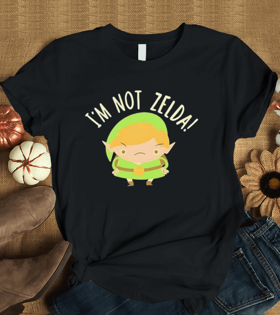 I'm Not Zelda Funny Link T-Shirt