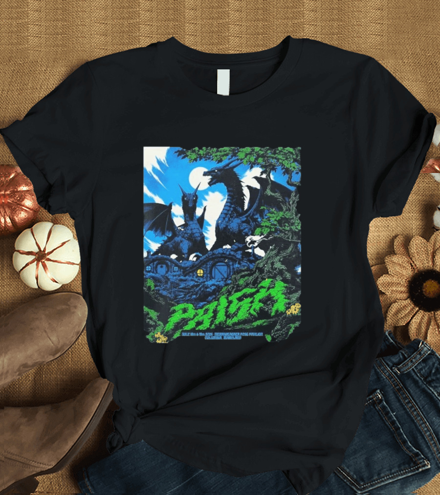 Phish Merriweather Post Pavilion July 18 19 2026 Dragons Columbia Maryland Event T-Shirt