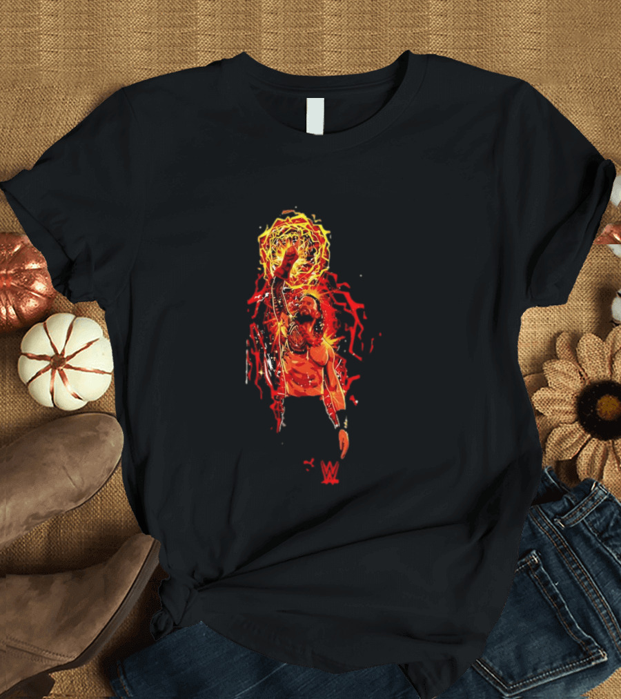 Roman Reigns WWE Aura Power T-Shirt