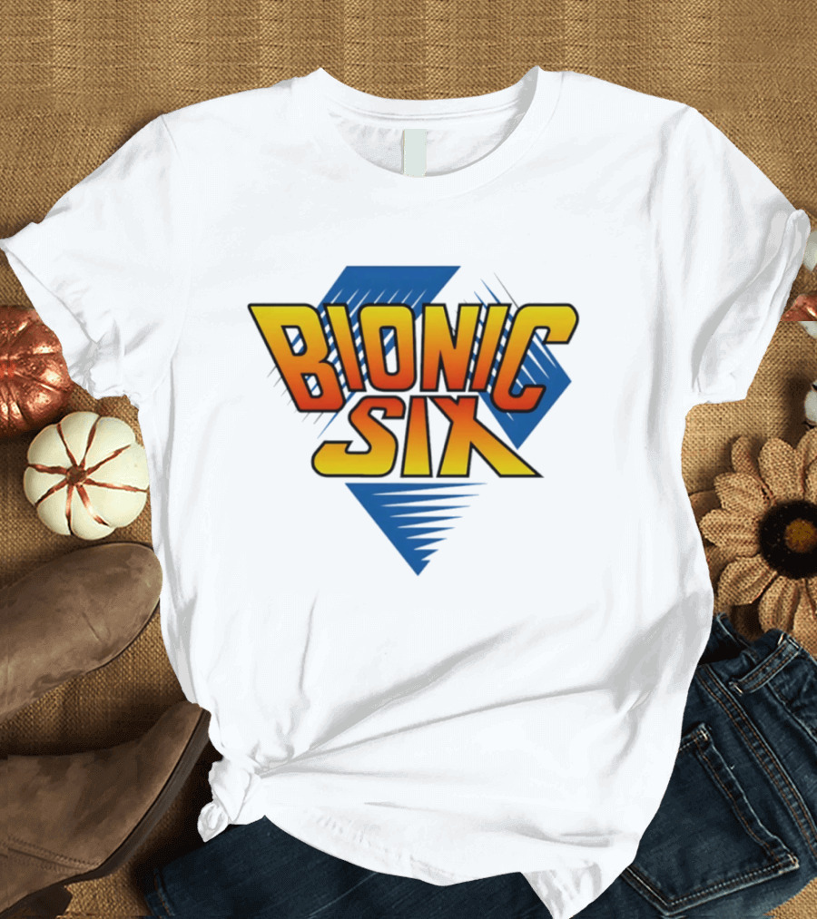 Bionic Six Retro Animated Series T-Shirt