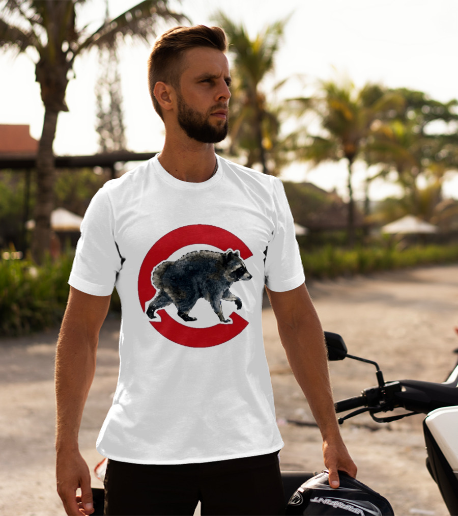 Cubs C Raccoon Jimothy T-Shirt
