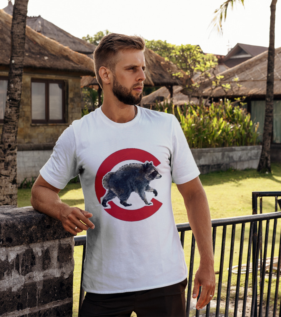 Cubs C Raccoon Jimothy T-Shirt