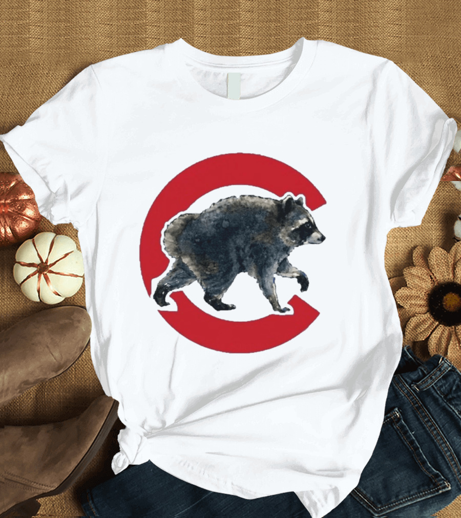 Cubs C Raccoon Jimothy T-Shirt