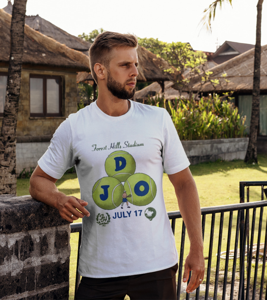 Forest Hills Stadium July 17 Tennis Event T-Shirt
