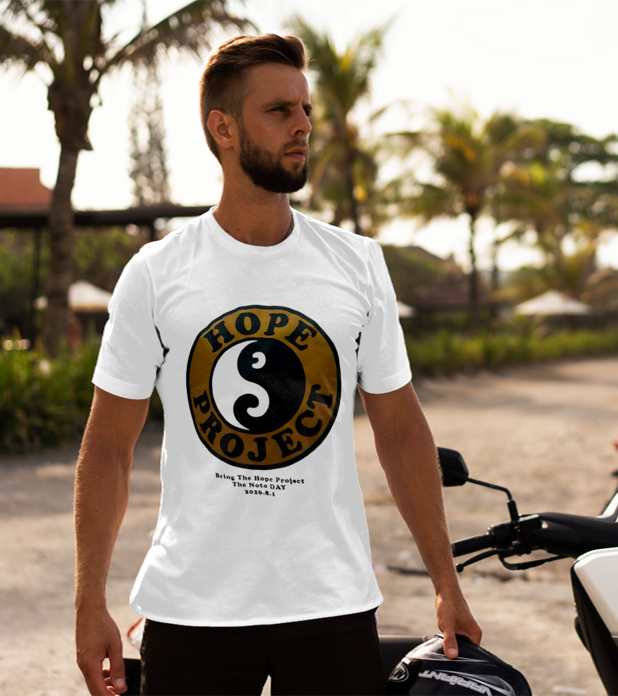 Hope Project Yin Yang Bring The Noto Day 202681 Charity T-Shirt
