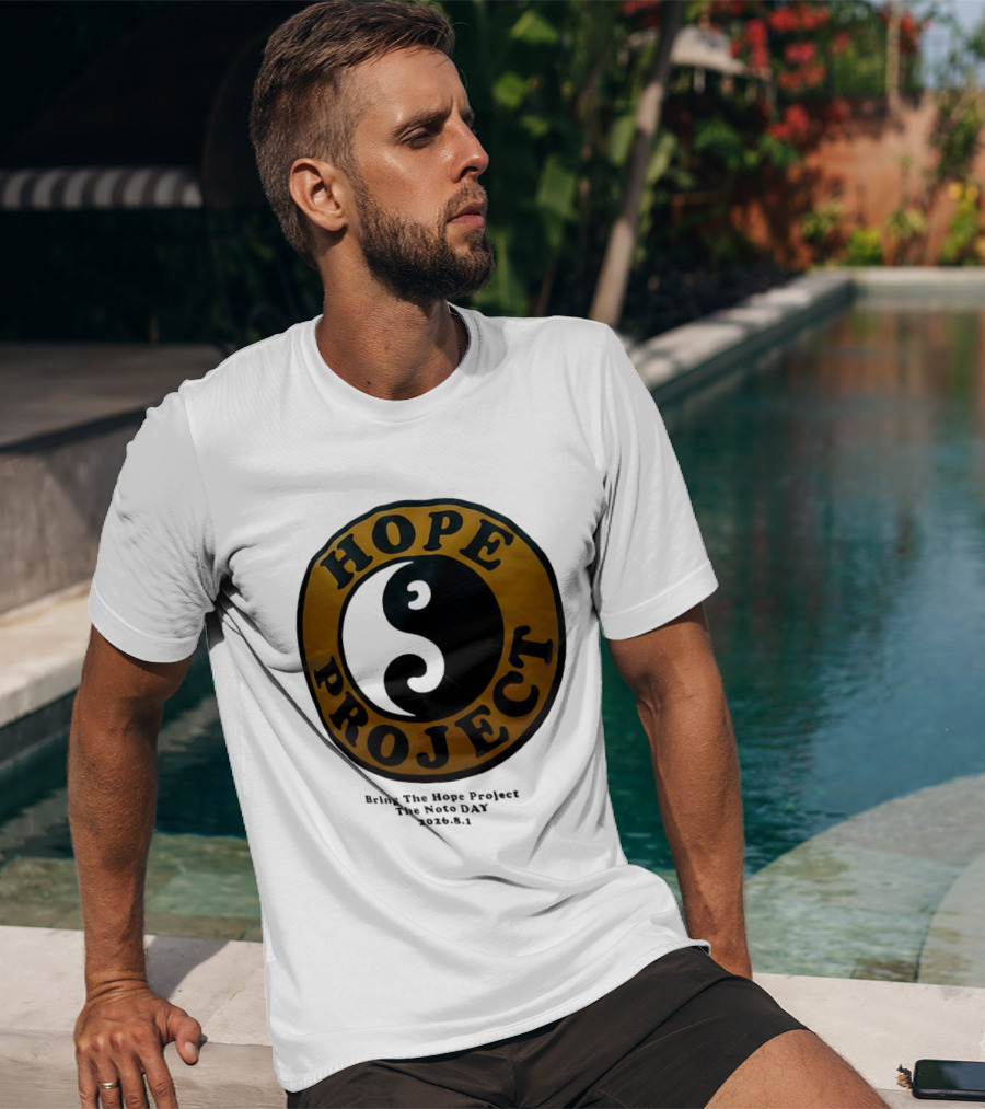 Hope Project Yin Yang Bring The Noto Day 202681 Charity T-Shirt