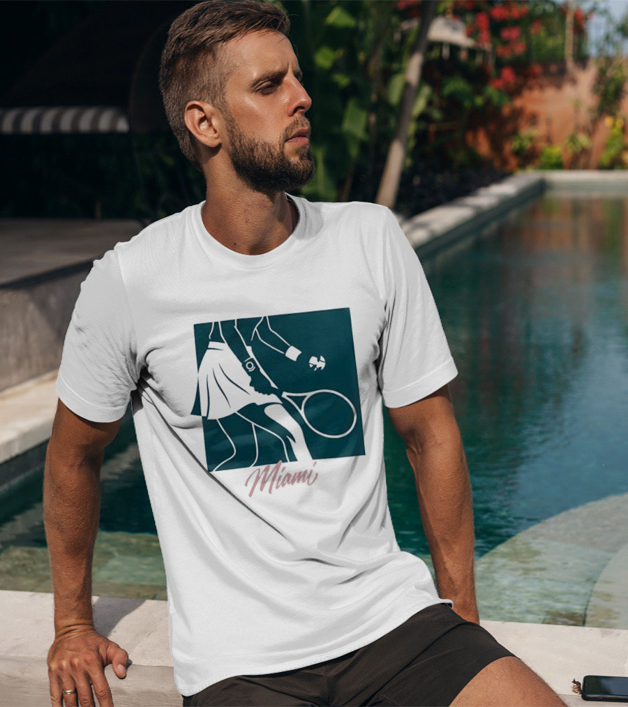 Miami Tennis Player T-Shirt