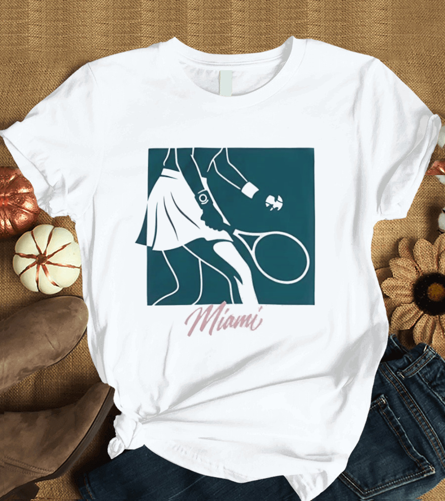 Miami Tennis Player T-Shirt