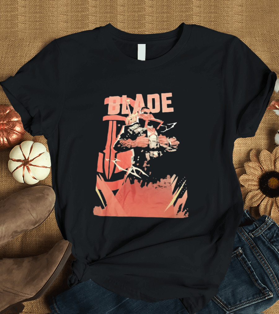 Blade Marvel Comic Vampire Hunter T-Shirt