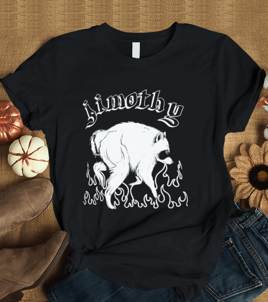 Jimothy The Ballard Raccoon Flame T-Shirt