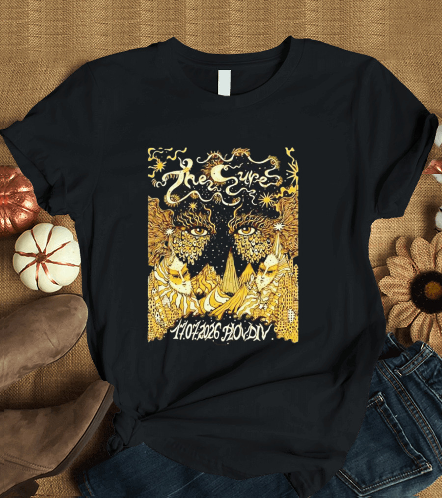 The Cure 17 July 2026 Plovdiv Concert Live Music Event T-Shirt