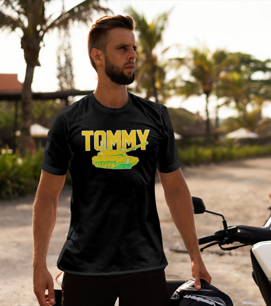 Tommy Tank 47 Athletics Baseball T-Shirt