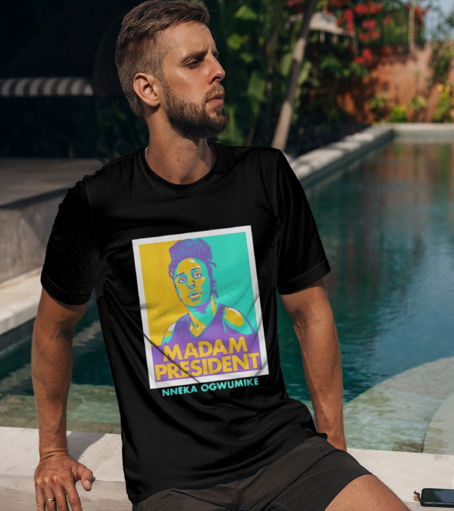 Nneka Ogwumike Madam President Los Angeles Sparks Heroic T-Shirt