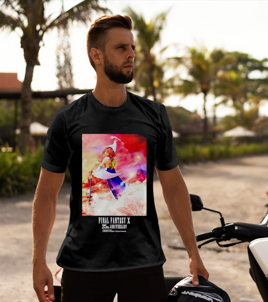 Final Fantasy X 25th Anniversary Yuna Square Enix T-Shirt