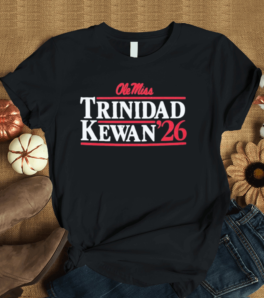 Ole Miss Trinidad Kewan Class Of 2026 T-Shirt