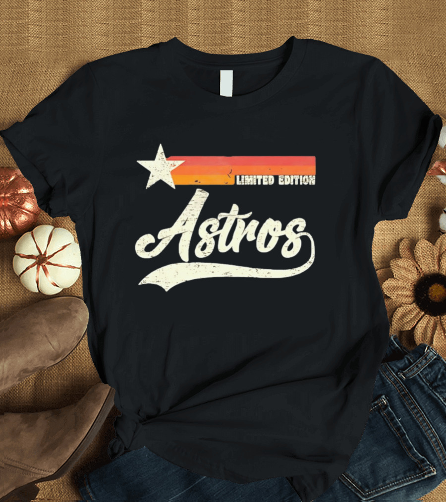 Houston Astros Retro Star Limited Edition T-Shirt