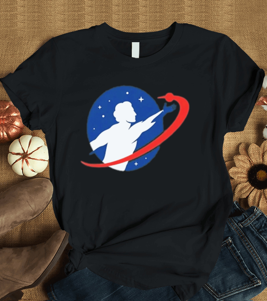 NASA Astronaut Space Exploration Promethean Action Patch T-Shirt