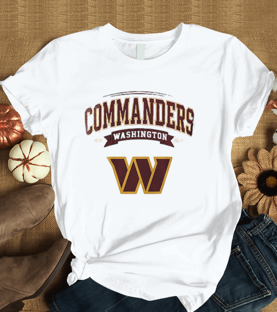 Washington Commanders Ghostface Running Football Fan Gear T-Shirt