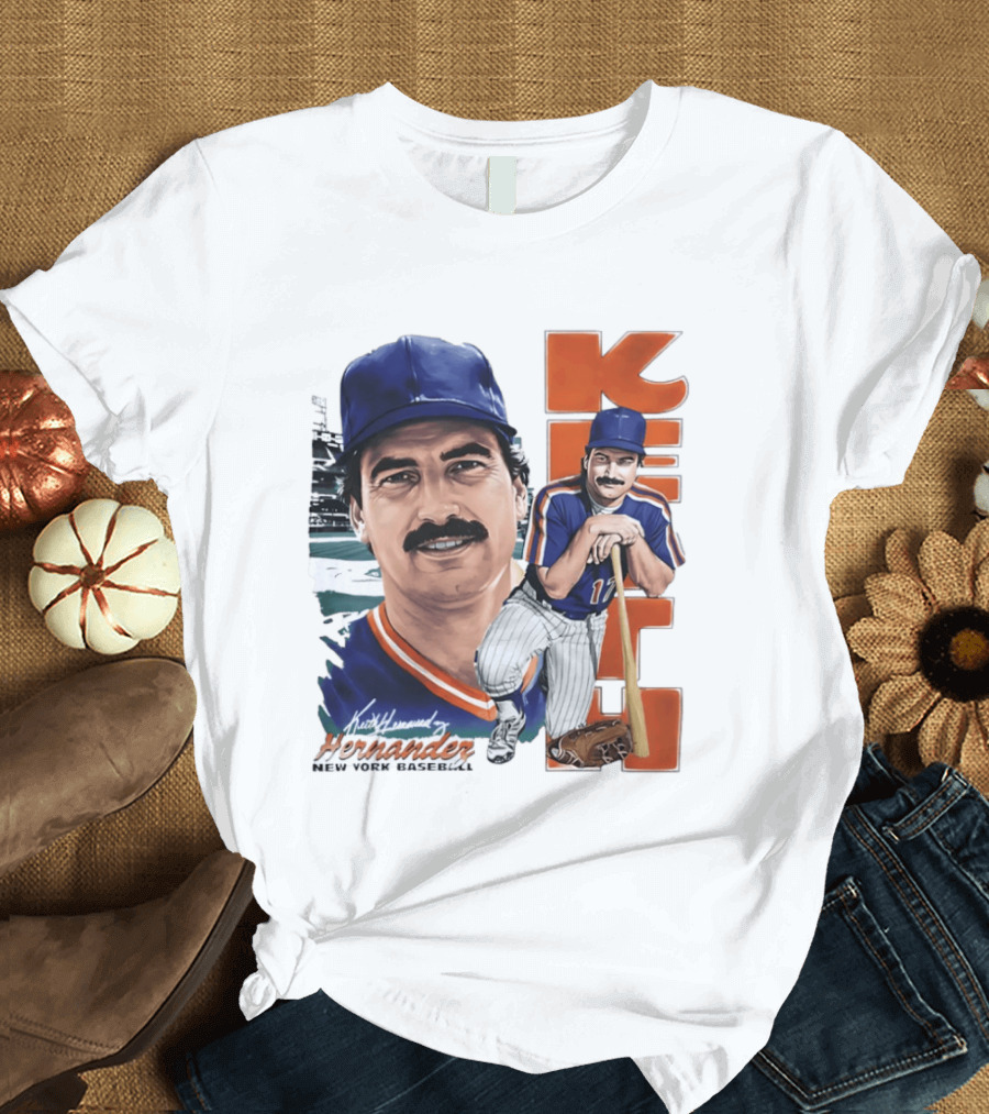 Keith Hernandez New York Baseball Mets KEITH T-Shirt