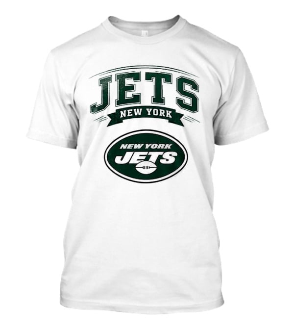 New York Jets Ghostface Running Football Collaboration T-Shirt