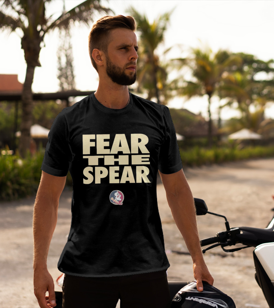 Florida State Seminoles Fear The Spear 2026 Featured Bold Text With Iconic Team T-Shirt