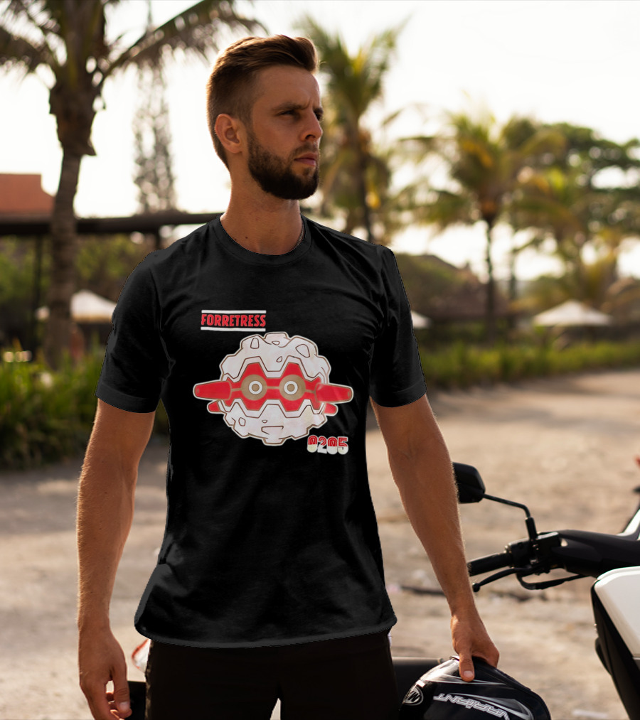 Forretress 205 Pokémon Pokedex T-Shirt