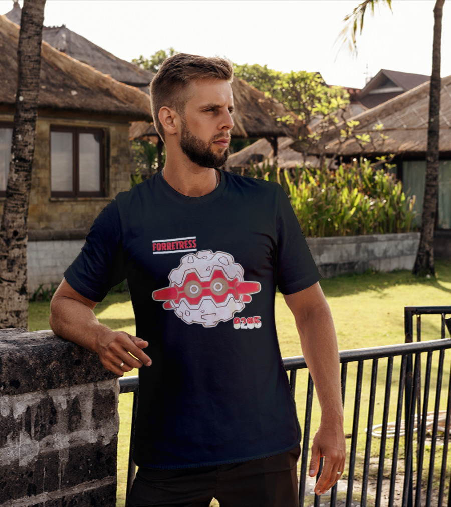 Forretress 205 Pokémon Pokedex T-Shirt
