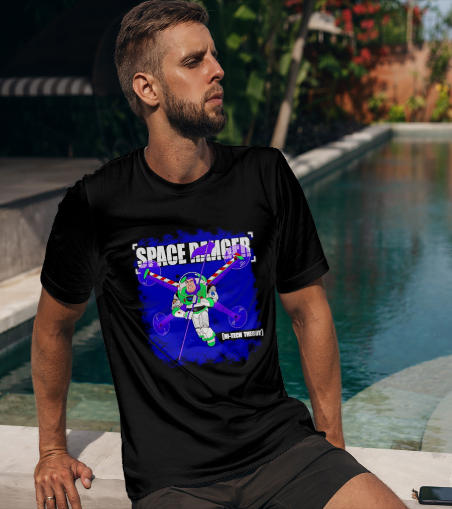 Space Ranger Hi Tech Theory Buzz Lightyear Toy Story T-Shirt