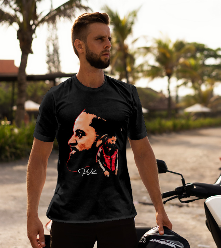 Jimmy Uso WWE Wrestling The Bloodline Abstract T-Shirt