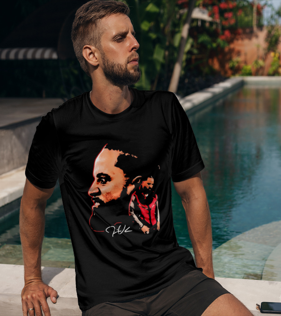 Jimmy Uso WWE Wrestling The Bloodline Abstract T-Shirt