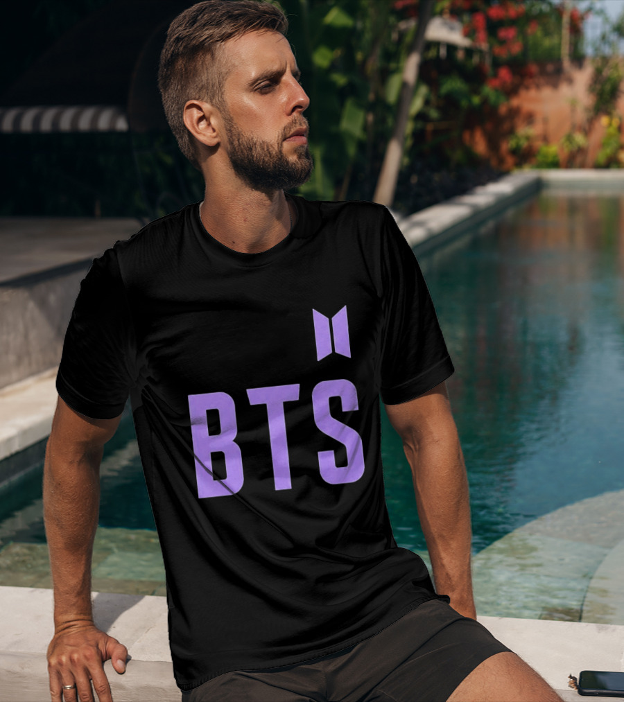 Ronaldinho BTS Iconic Collaboration Purple T-Shirt