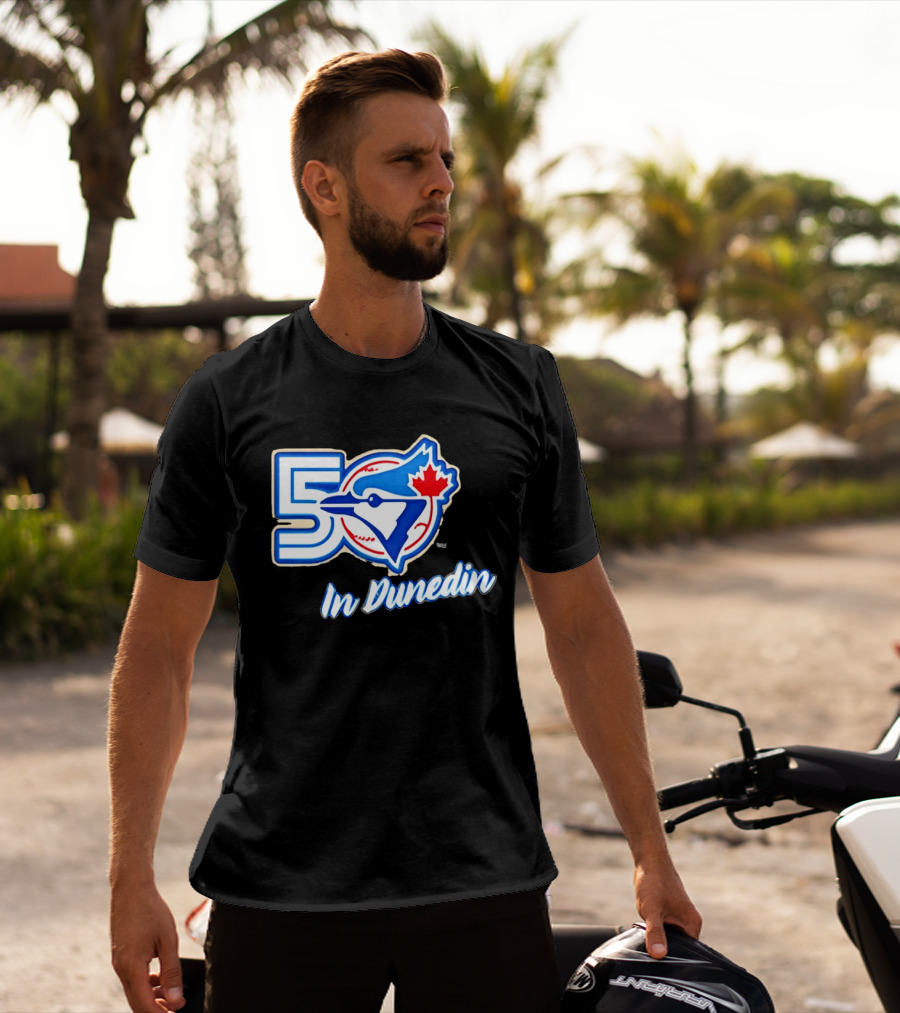 Toronto Blue Jays 50 Years In Dunedin MLB Anniversary Celebration T-Shirt