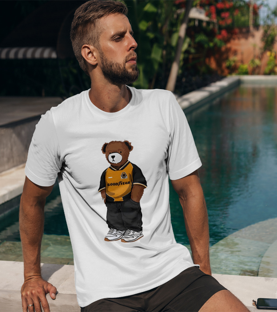 Wolverhampton Wanderers Goodyear Jersey Bear T-Shirt