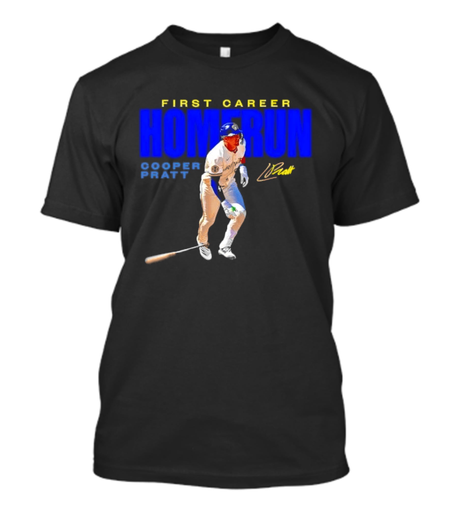 First Career Homerun Cooper Pratt Milwaukee Brewers T-Shirt